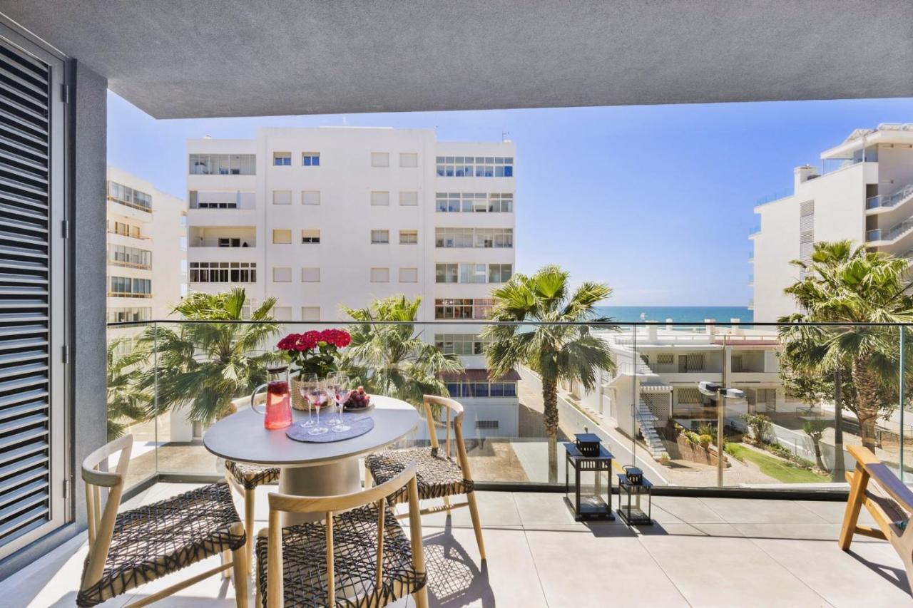Stylish Modern Beachside Apartment With Pool & Seaview Куартейра Екстер'єр фото